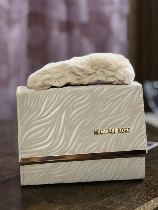 Glam Ivory Carryall Handbag – AJ Collections